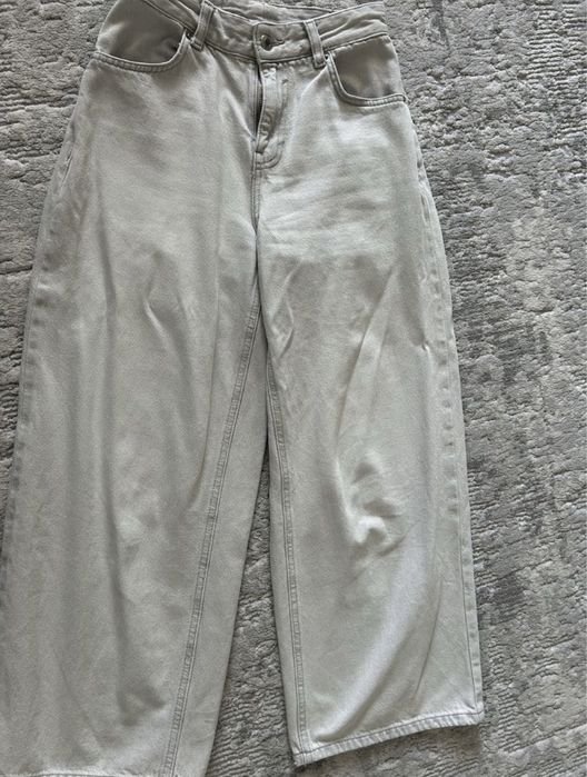 Donna Pull & Bear Jeans Grigio 34