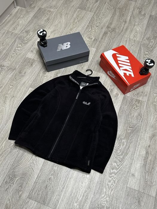 Uomo Jack Wolfskin Felpa Nera 36