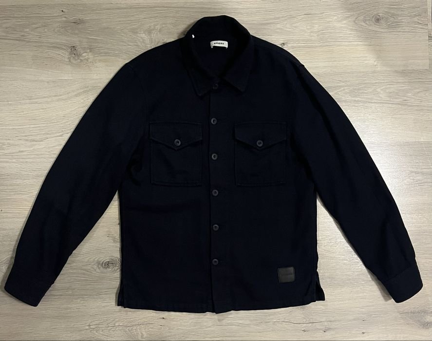 Homme Sandro Chemise Noire
