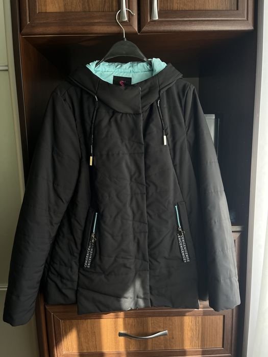 Femme Veste Noire Synthétique 42