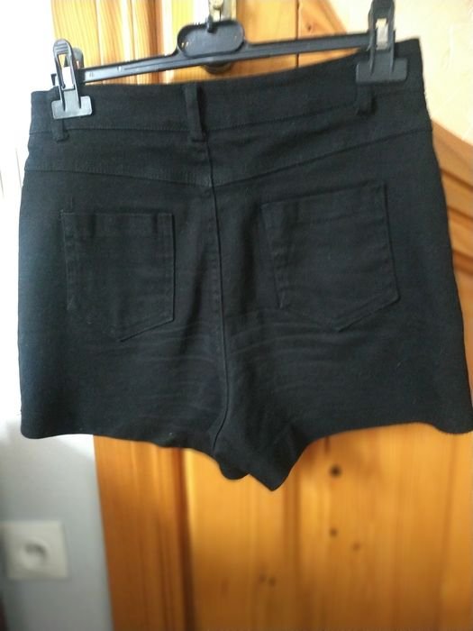 Femme Jupe Noire Denim