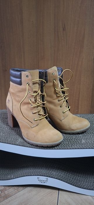 Homme Timberland Bottes Beige Nubuck 38.5