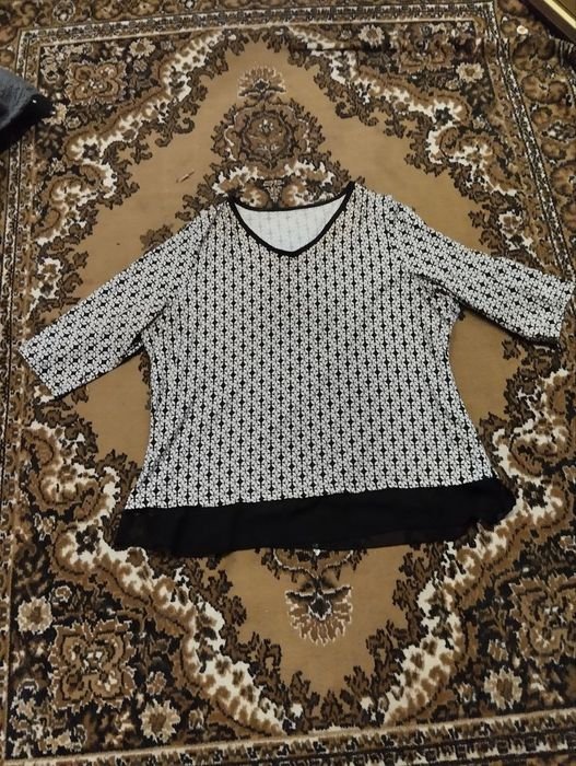 Women Shirt Multicolor Satin 44