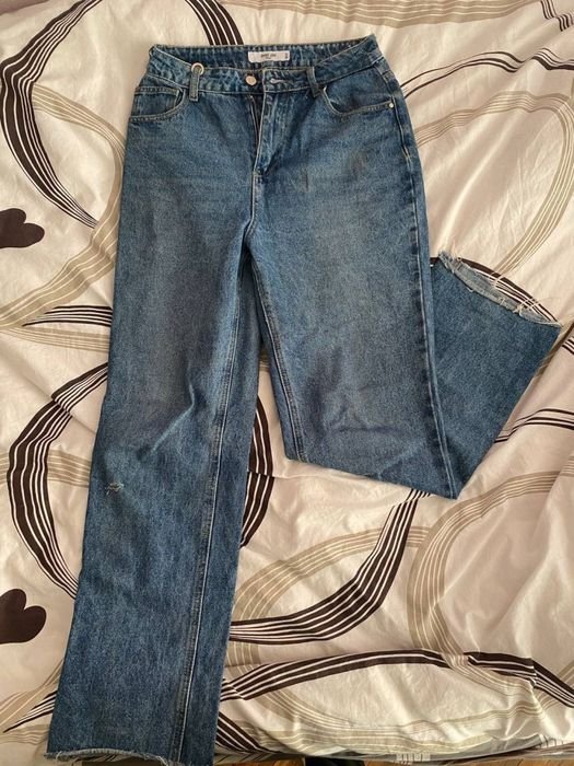 Donna Pull & Bear Jeans Blu Navy 38