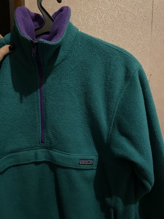 Мужской Patagonia Флиска Фиолетовый 40