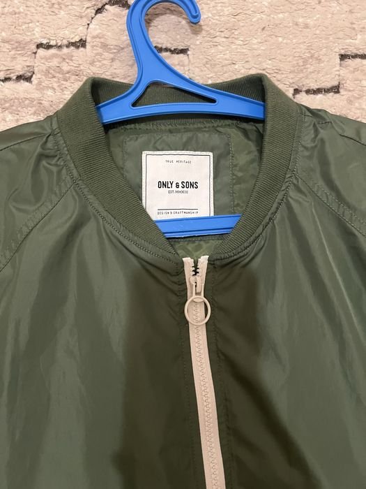 Homme Veste Coupe-Vent Verte 42