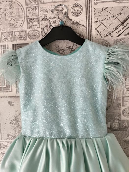 Donna Abito Verde Menta 128-134