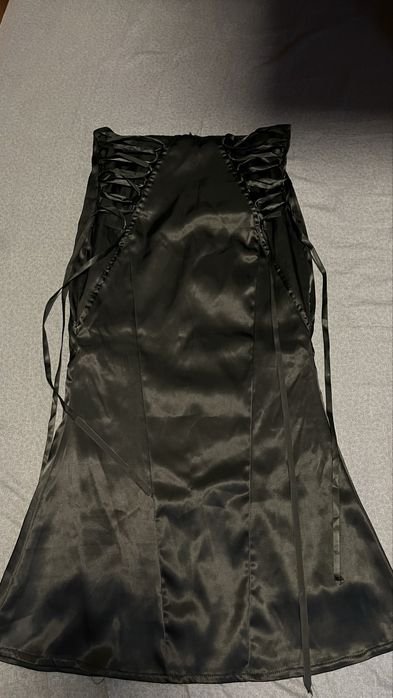 Damen Rock Schwarz 38