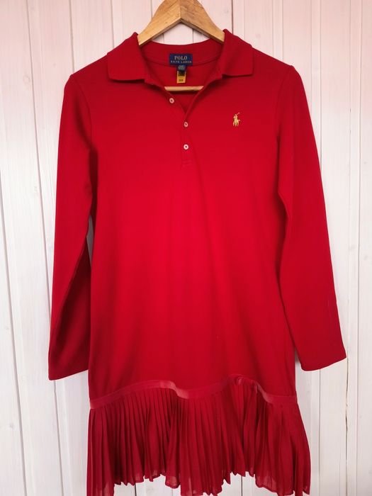 Donna Ralph Lauren Abito Rosso 34