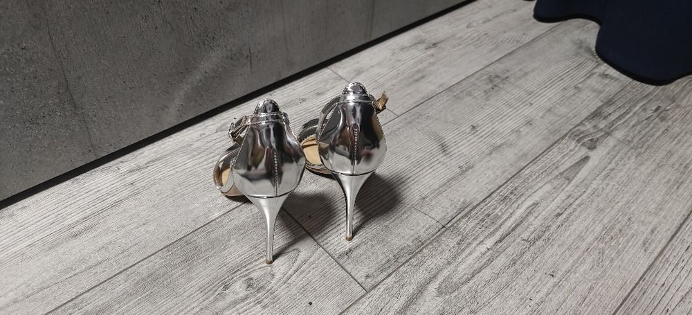 Donna NANDO MUZI Tacchi Grigio Pelle 37