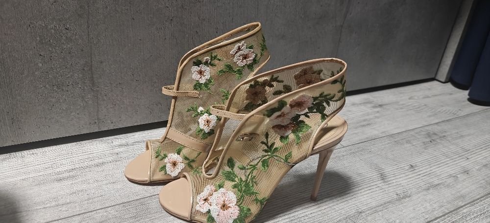 Donna NANDO MUZI Tacchi Verde Pelle 37