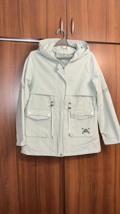 Damen Andere Windjacke Türkis 44