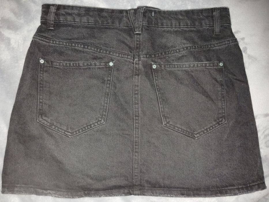 Donna Reserved Gonna Nera Denim 38