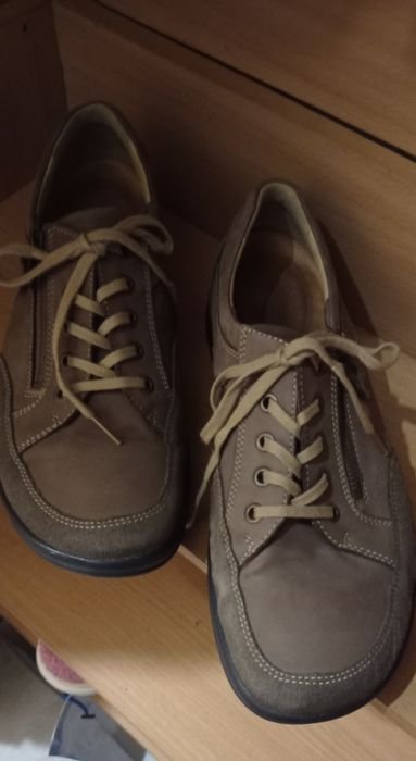 Homme Talons Marron Cuir 43