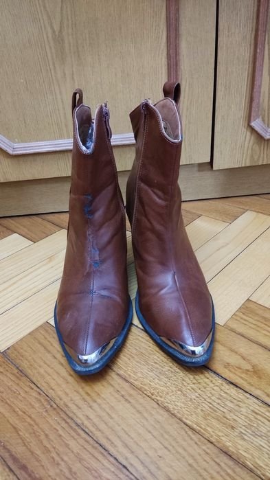Women Boots Cossack Brown 40