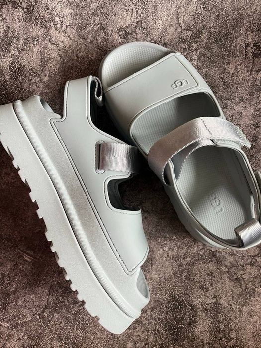 Damen UGG Absätze Blau-Grau 39