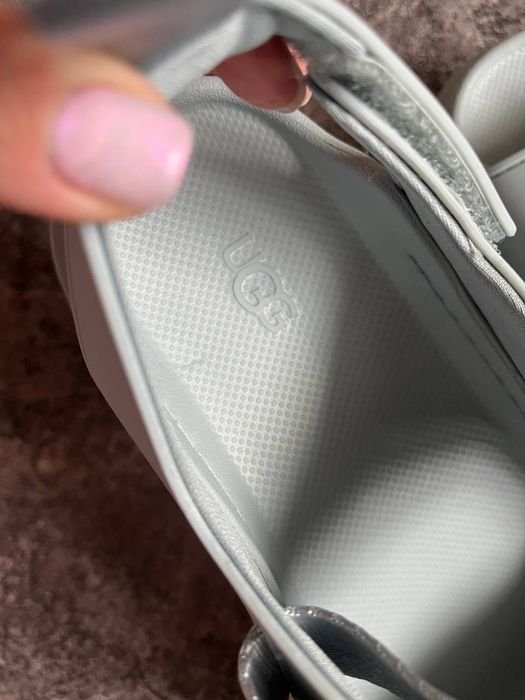 Damen UGG Absätze Blau-Grau 39