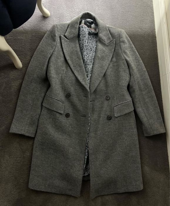 Damen Paul Costelloe Mantel Einheitsgröße Wolle