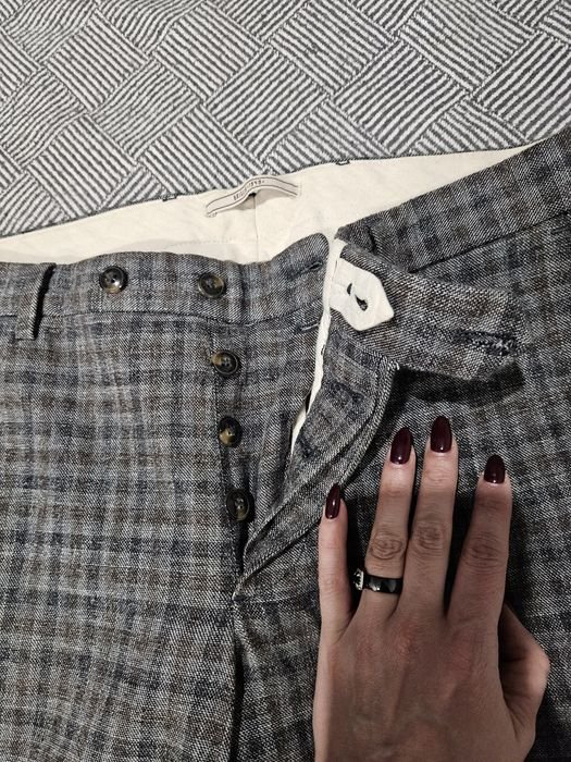 Homme Pantalons Gris 34