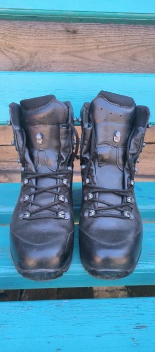 Herren HAIX Stiefel Schwarz Leder 42