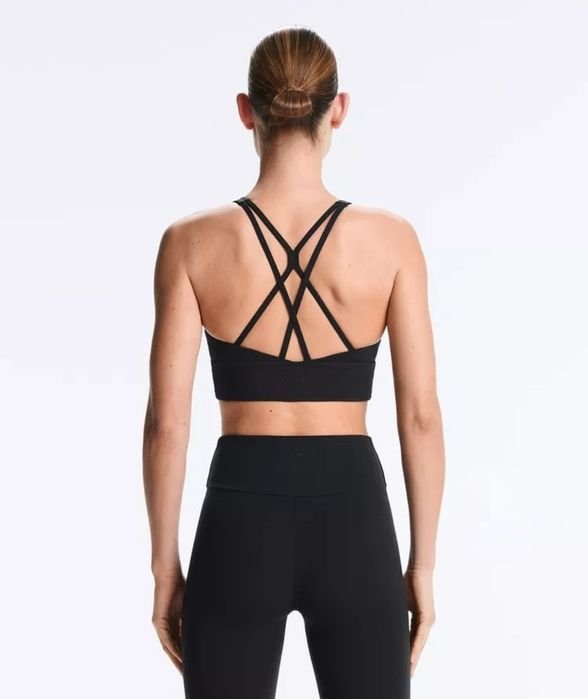Women Oysho Sports Bra Black