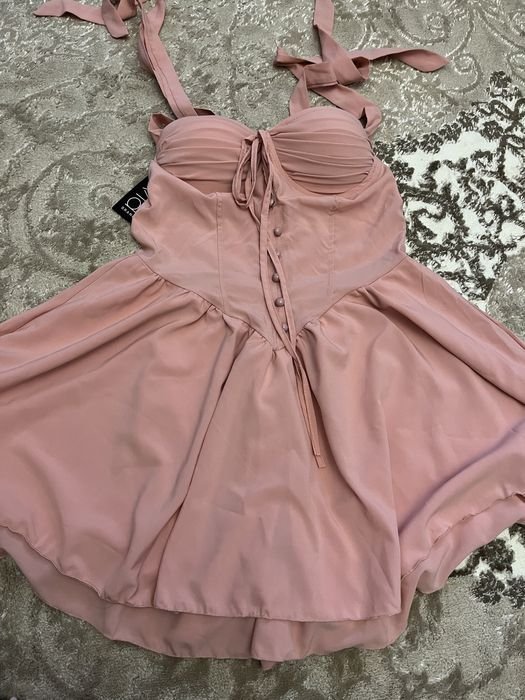 Women Dress Pink  M