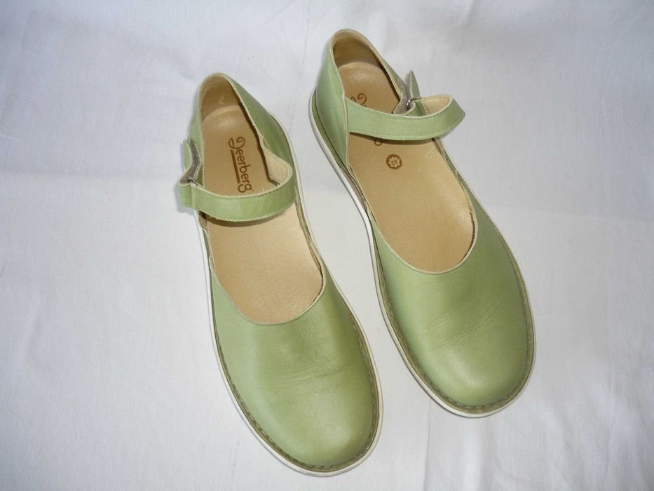 Donna Deerberg Tacchi Verde Pelle 42
