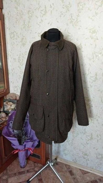 Men HOGGS OF FIFE Coat Brown Tweed 44