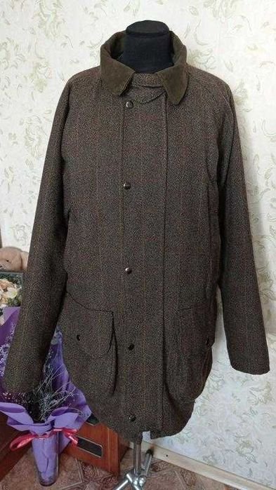 Мужской HOGGS OF FIFE Пальто Коричневый Твид 44