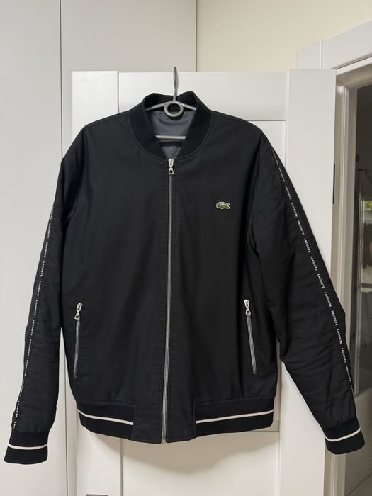 Men Lacoste Bomber Black 40