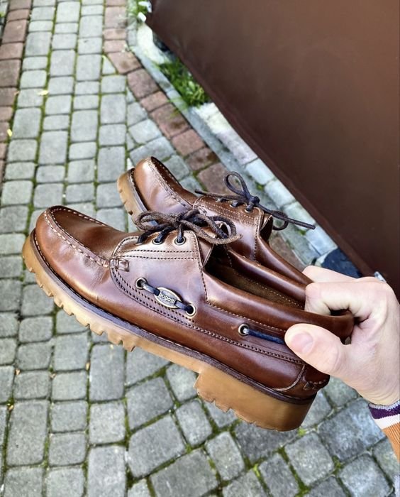 Homme Timberland Bottes Marron Cuir 40