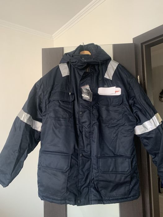 Herren Winterjacke Marineblau Andere