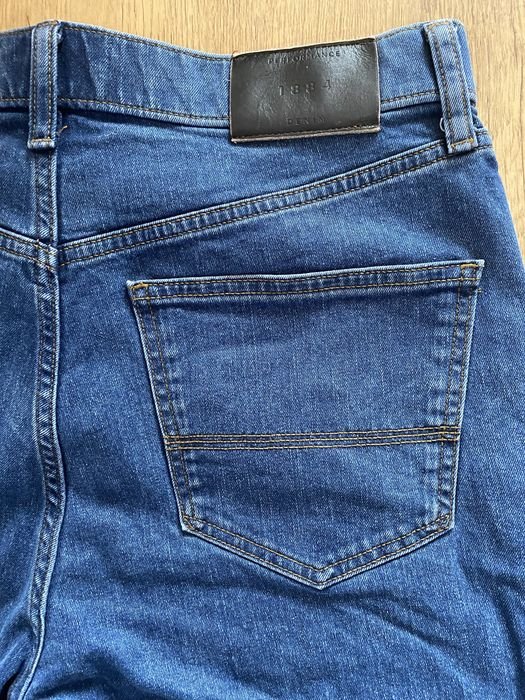 Men Jeans Navy Denim 32