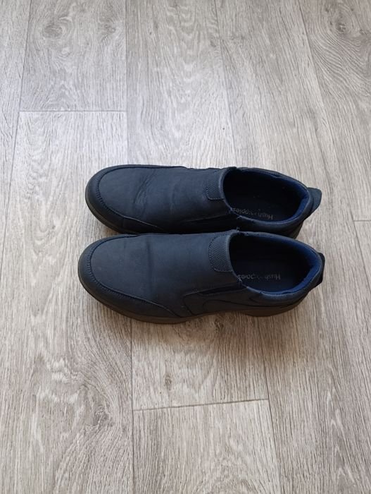 Uomo Heels Blu Navy Nubuck 43