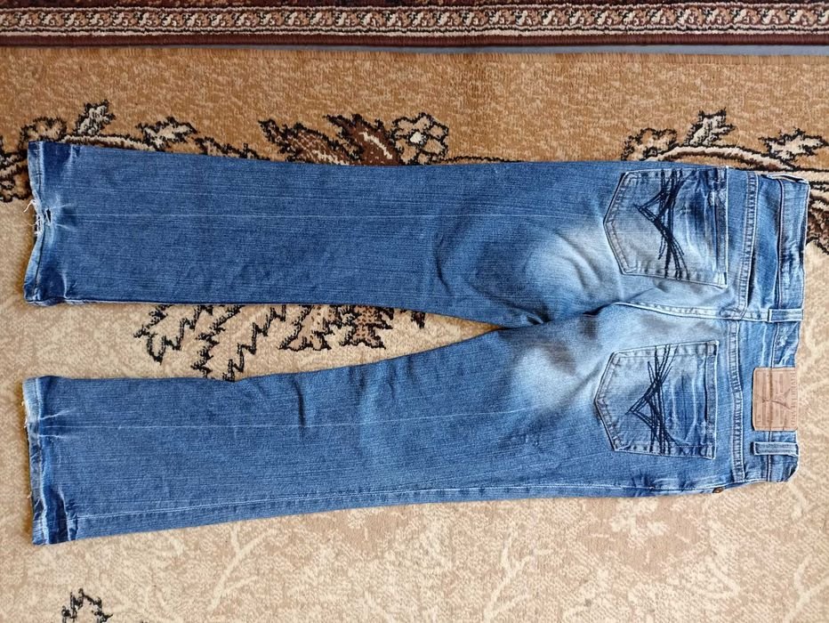 Damen River Island Jeans Marineblau 36