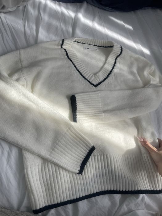 Damen Pullover Weiß Anderes Material 34