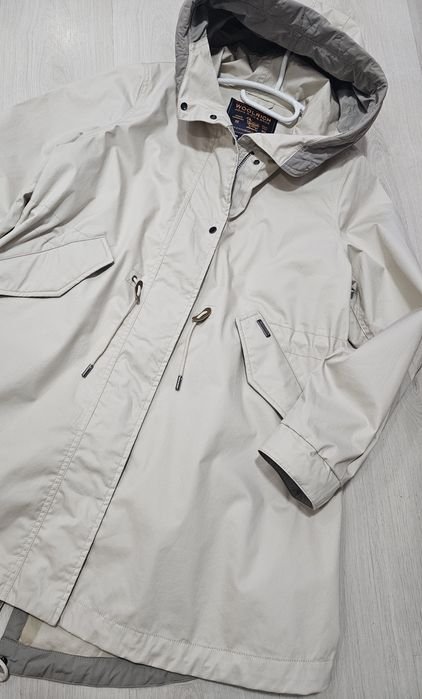 Женский Woolrich Парка Бежевый Хлопок 40