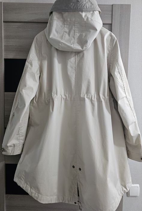 Женский Woolrich Парка Бежевый Хлопок 40