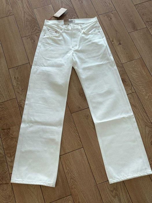 Men Naked and Famous Jeans White Cotton 31