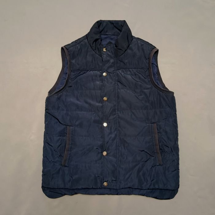 Uomo Billionaire Gilet Blu Navy 38