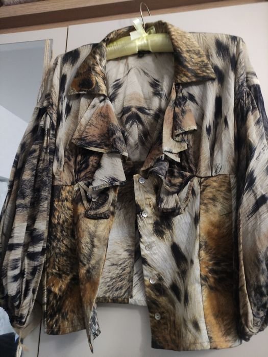 Женская Just Cavalli Блуза Різнокольоровий Шовк S