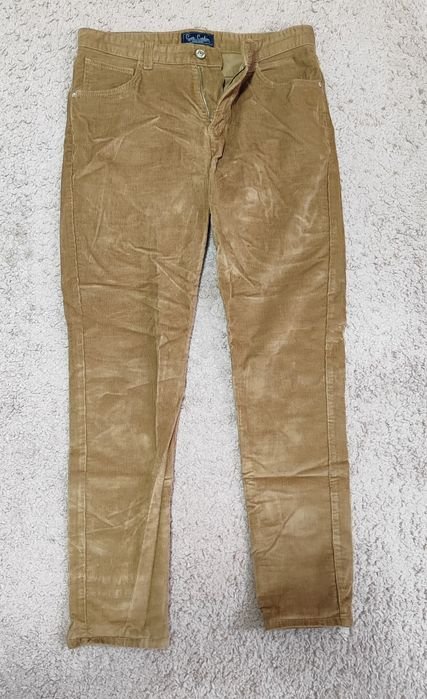 Damen Pierre Cardin Hose Braun Samt