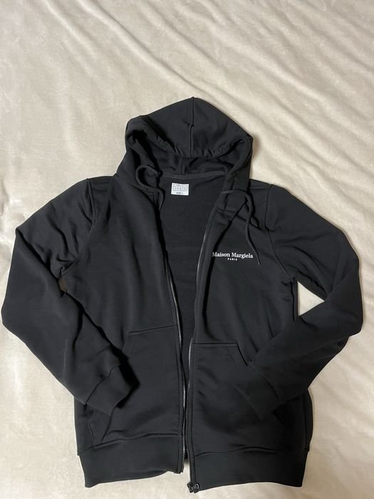 Мужская Maison Margiela Толстовка Чёрная 40