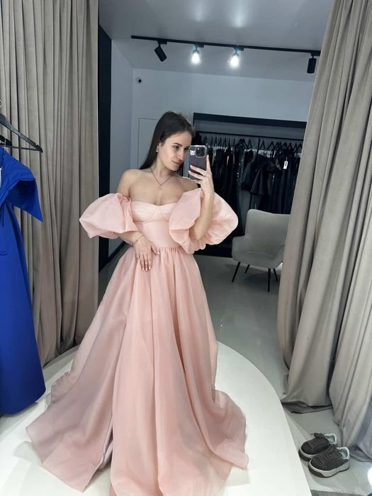 Donna Abito Rosa Chiffon 36
