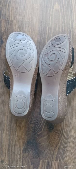 Femmes Chaussons Cuir Autre 39