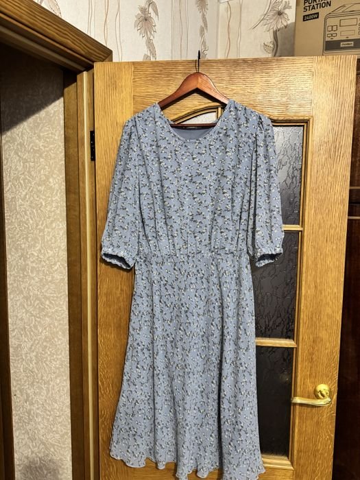 Women Dress Spring Blue 