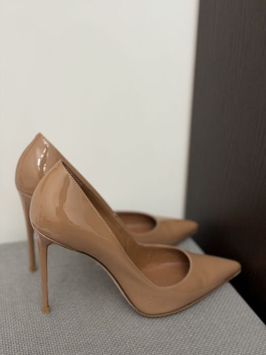 Women Heels Beige 37