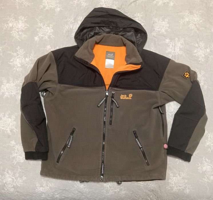 Мужская Jack Wolfskin Флисовая Куртка Разноцветная