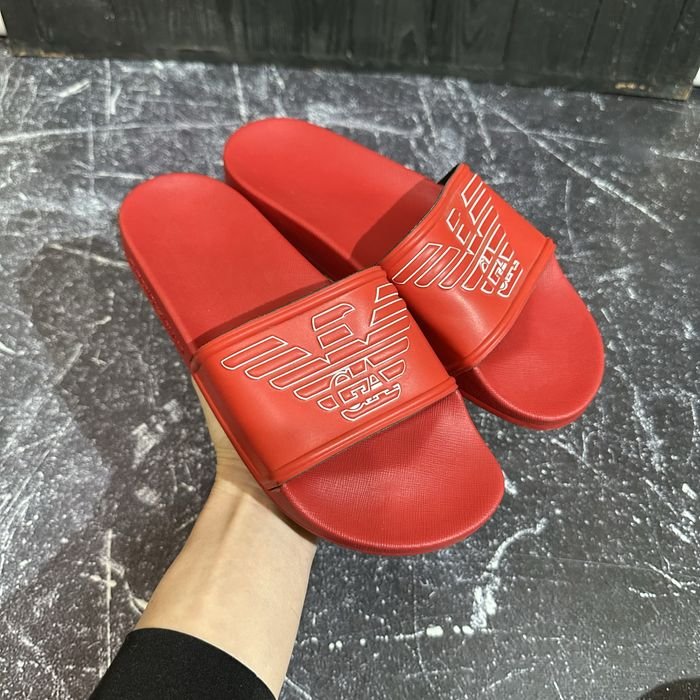Женские Emporio Armani Шлепанцы Красные 38