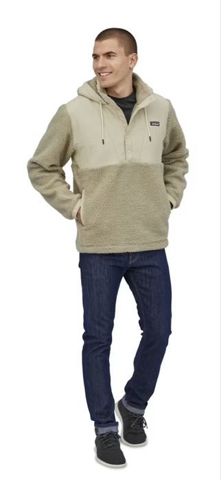 Мужской Patagonia Анорак Бежевый 40